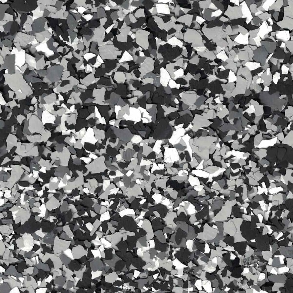 A gray and black speckled pattern consisting of irregular shapes, creating a camouflage appearance. No people, landmarks, or buildings are present.